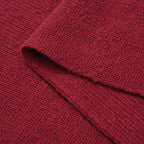 Designer Closeout Deal - Scarf with Colourful Button Accents - Burgundy_8205067_6