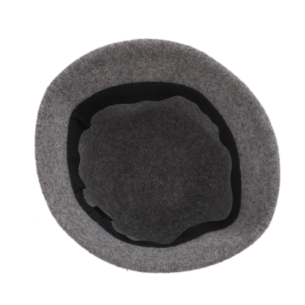 Classic Wool Bucket Hat for Ladies - Grey V32512817 5
