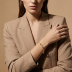 Naga Yellow Gold Bangle (Size 8)