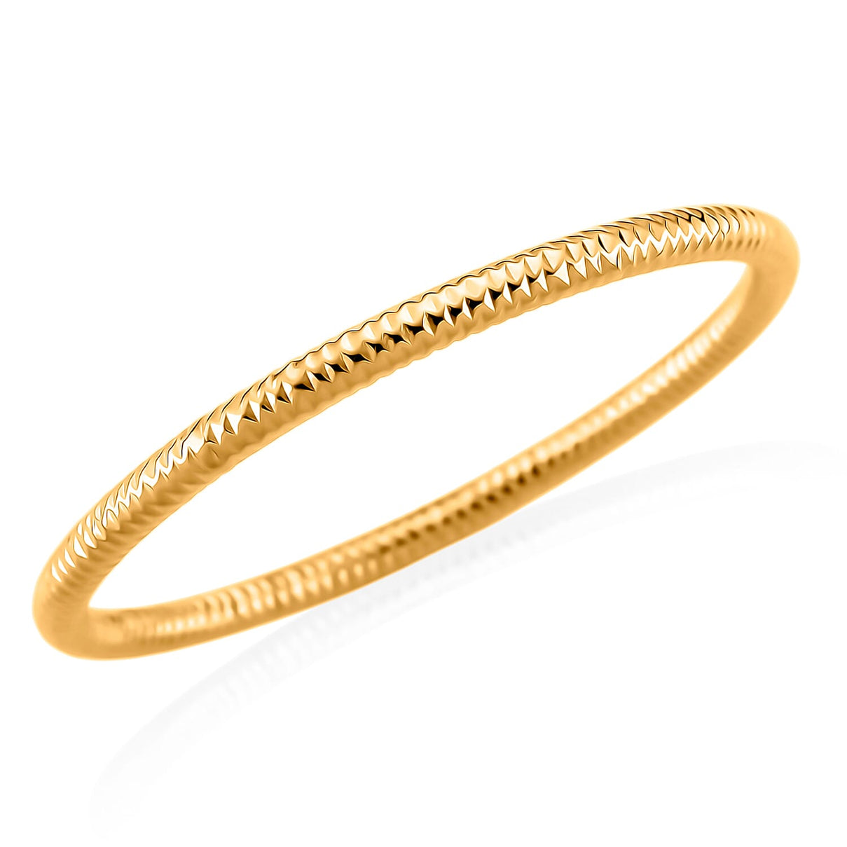 Naga Yellow Gold Bangle (Size 8) 8205399 6