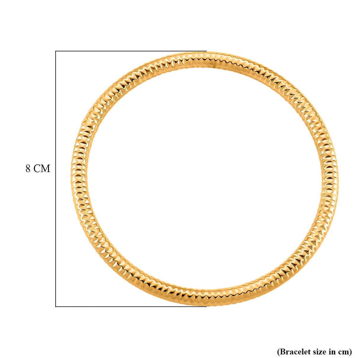 Naga Yellow Gold Bangle (Size 8) 8205399 7