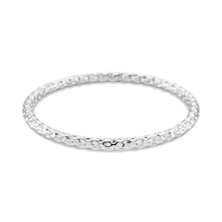 DESIGNER INSPIRED Silver Plated Bangle (8 inch) 8205401 1