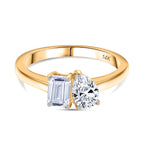 Rachel Galley 14K Yellow Gold VS Lab Grown Diamond EF, VS Fancy Ring, Gold Wt.3 Gms  1.036  Ct._8205488