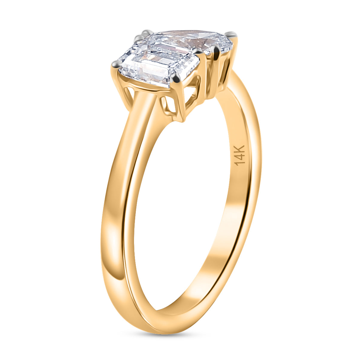 Rachel Galley 14K Yellow Gold VS Lab Grown Diamond EF, VS Fancy Ring, Gold Wt.3 Gms  1.036  Ct. 8205488 3