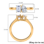 Rachel Galley 14K Yellow Gold VS Lab Grown Diamond EF, VS Fancy Ring, Gold Wt.3 Gms  1.036  Ct._8205488_5