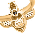 GP Italian Garden Collection - White Diamond & Multi Gemstones Ring in 18K Vermeil YEllow Gold Plated Sterling Silver 0.50 Ct._8206741_6