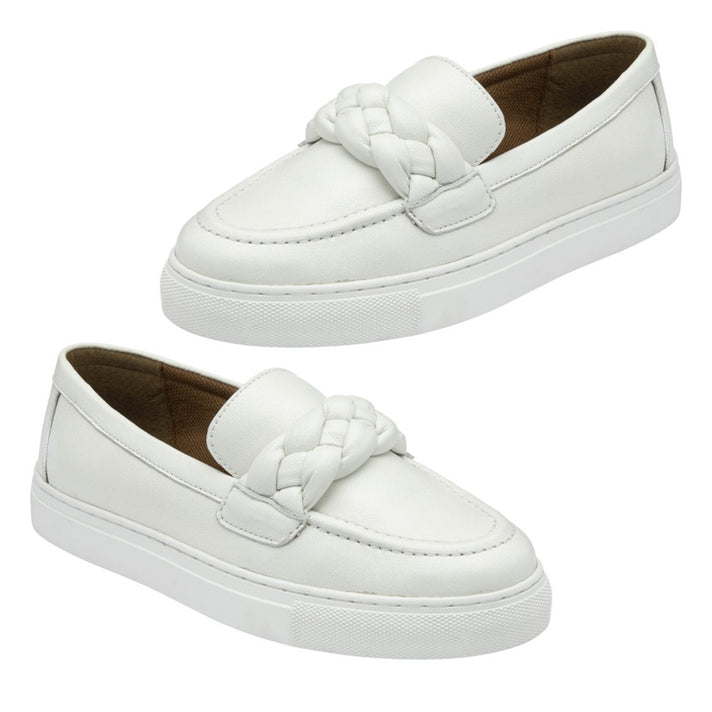 Lotus Women's Bertie Braided Detail Casual Loafers 8206950 1