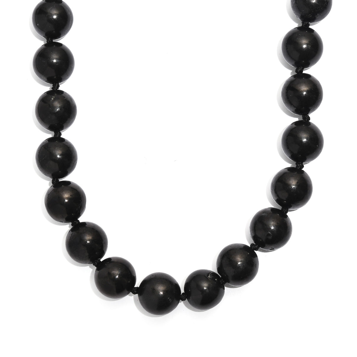 Natural Shungite Necklace (Size - 20-1 Ext) 400.00 Ct. 8207434 0