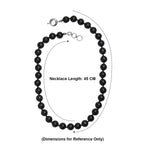 Natural Shungite Necklace (Size - 20+1 Ext) 400.00 Ct._8207434_5