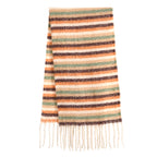 Soft Touch Large Shawl with Tassel (180 x 50 cm) - Beige & Multicolour_8207825_5