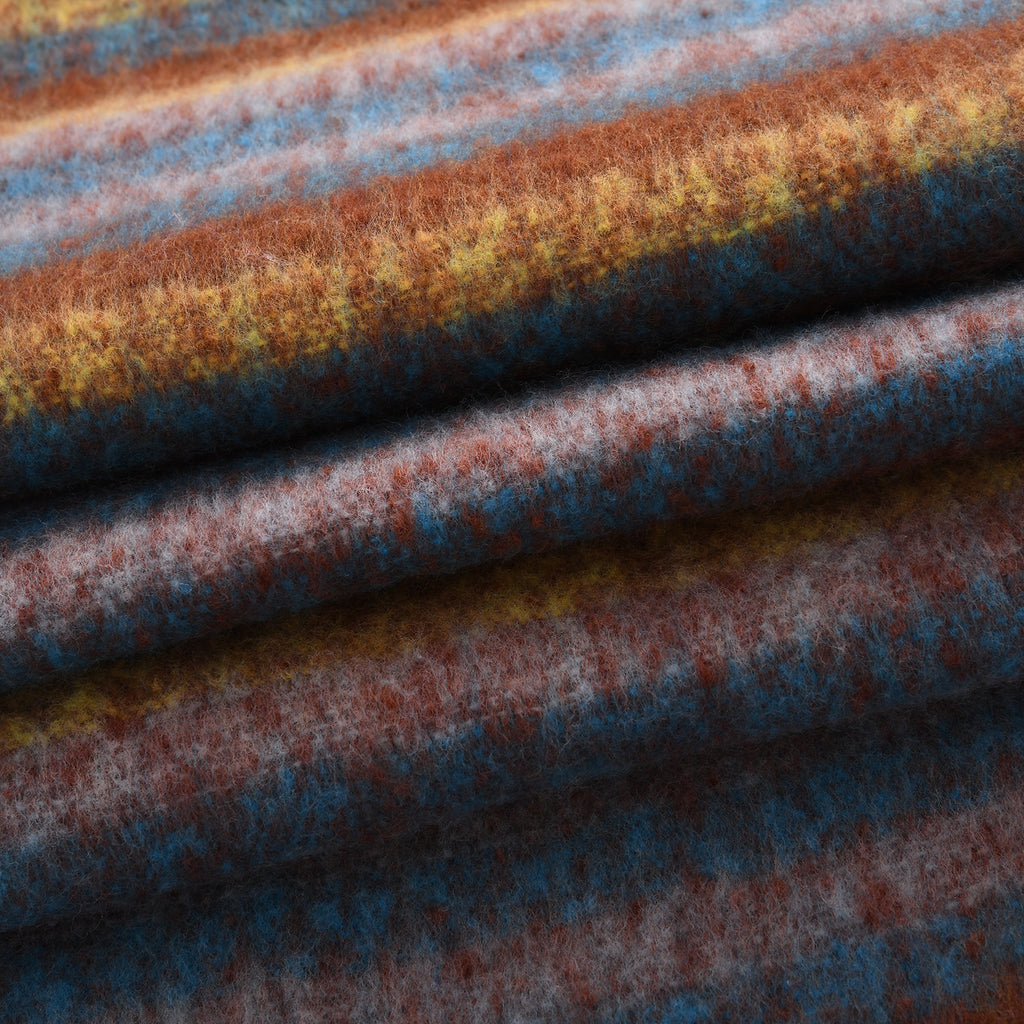 Striped Soft Touch Large Shawl with Tassel (180 x 50 cm) - Multicolour_8207832_7