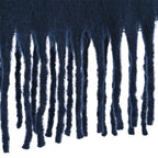 Soft Touch Large Tassle Scarf (190 x 40 cm) - Navy_8212299_6