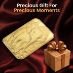 24K Yellow Gold (99.99% Purity) Elephant Embossment Foil