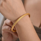Designer Inspired - Emerald Full Bangle 7.5 inch_8216018_2