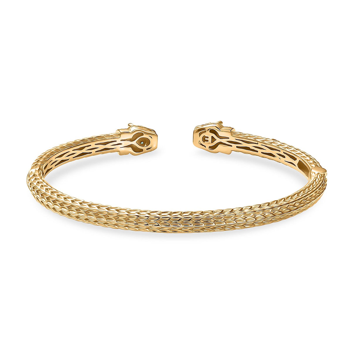 Designer Inspired - Emerald Full Bangle 7.5 inch V32514902 5