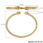 Designer Inspired - Emerald Full Bangle 7.5 inch_8216018_5