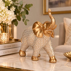 Bliss & Beyond Showpiece (Size - One Size) - White & Gold_8216678
