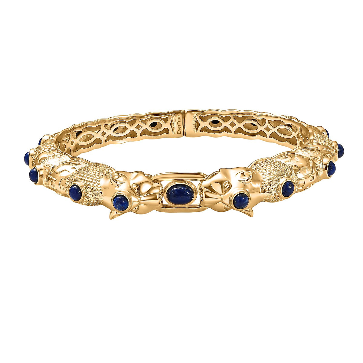 Designer Inspired - Lapis Lazuli Bangle (Size - 7.5) 8221255 0