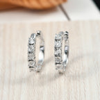 Natural White Diamond Hoop Earring in Platinum Overlay Sterling Silver_8221521_1