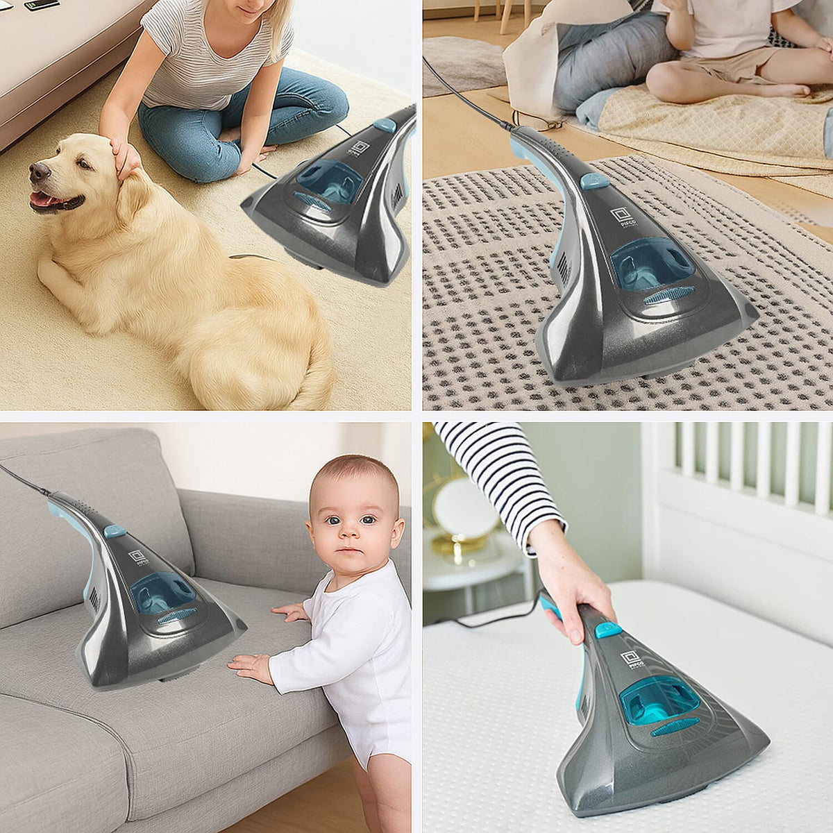 PIFCO UV Handheld Multi-Purpose Mattress Cleaner - Blue 8222750 5