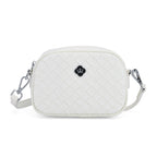 BIG BLACK FRIDAY DEAL - Genuine leather Crossbody Bag  - White_8224176