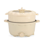 Bliss - Beyond Electric Hot Pot, Frying, Stewing, And Stir-Fry Functions, Adjustable Temperature (2.5 Liters) - Beige