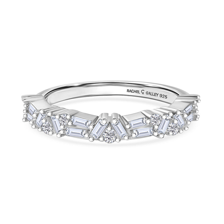Rachel Galley Lab Grown Diamond Fancy Ring in Rhodium OverlaySterling Silver  0.500  Ct. 8225639 1