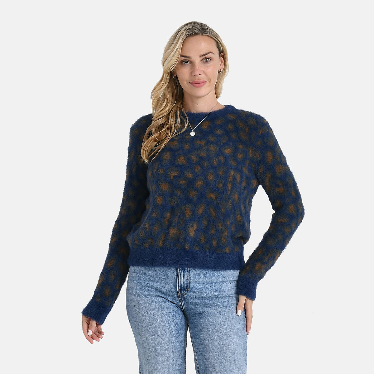 La Marey Women's Leopard Print Jumper V32516147 0