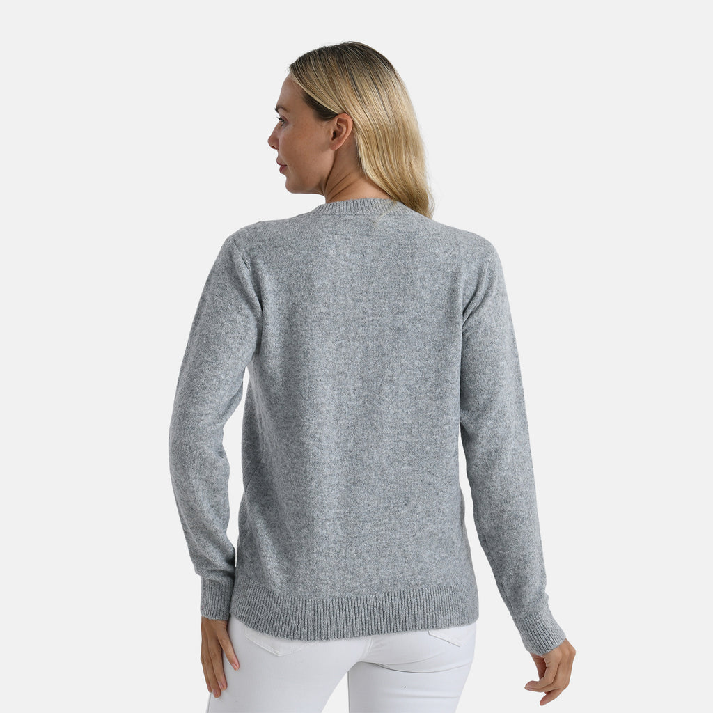 La Marey Sequined Jumper (Size - XL, 20-22) - Grey_8225736_1