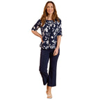 Emreco Pleated Neckline Blouse (Size 10) - Blue_8226248_3