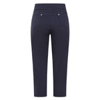 Emreco Bengaline Crop Trousers (Size 16) - Navy_8226297_1