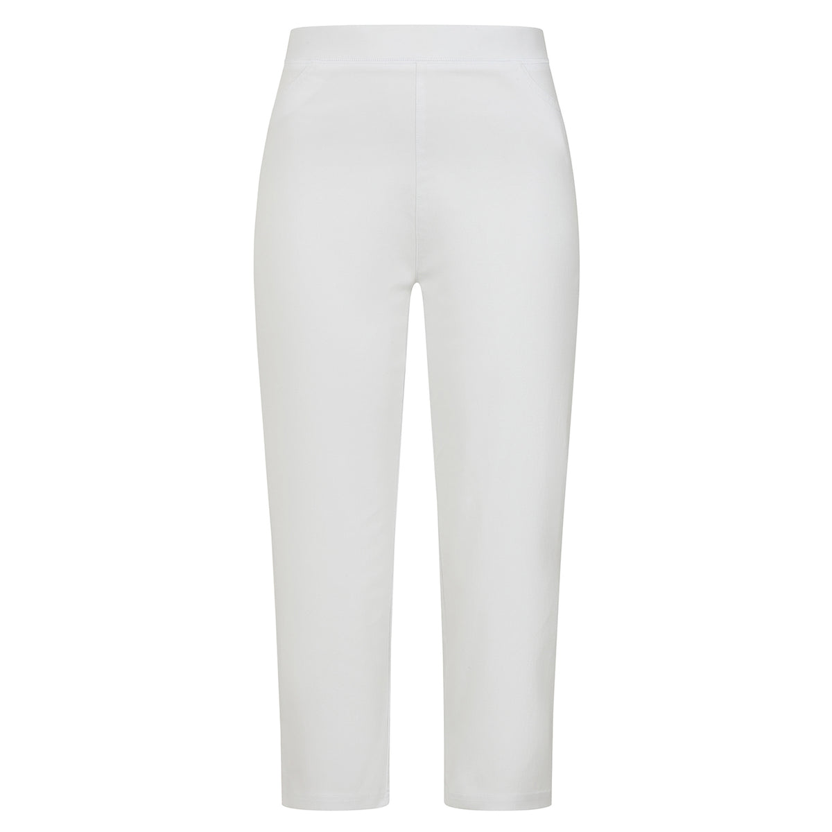 Emreco Bengaline Crop Trousers (Size 16) - White V32513422 0