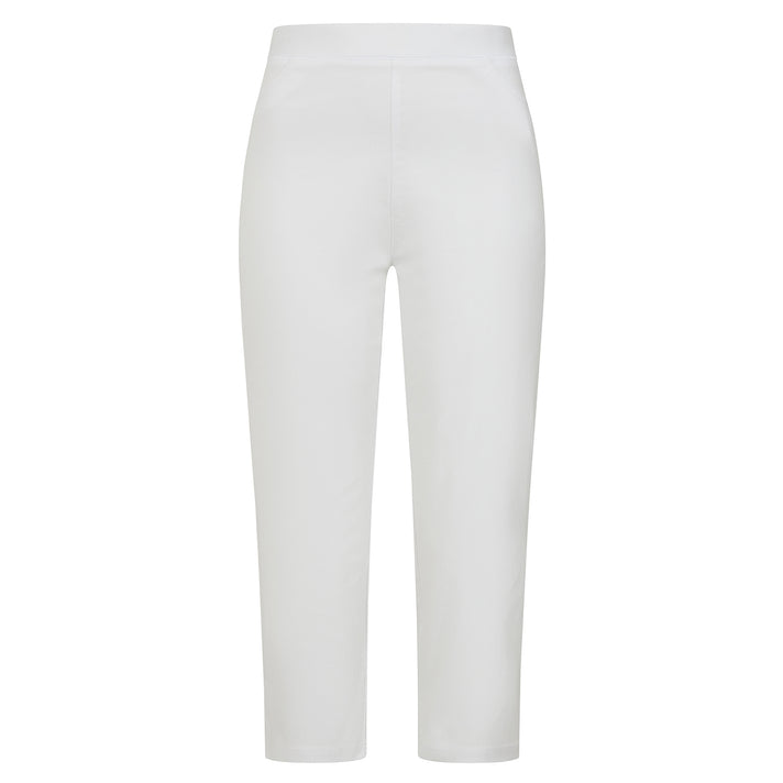 Emreco Bengaline Crop Trousers (Size 16) - White 8226303 1