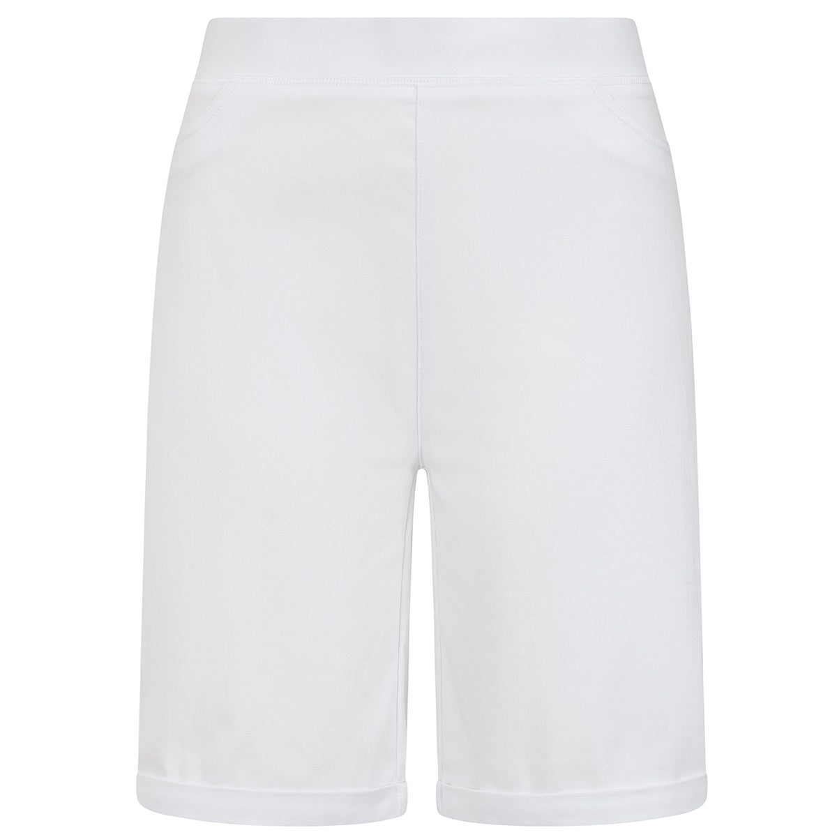 Emreco Bengaline Turn Up Short (Size 12) - White V32563041 0