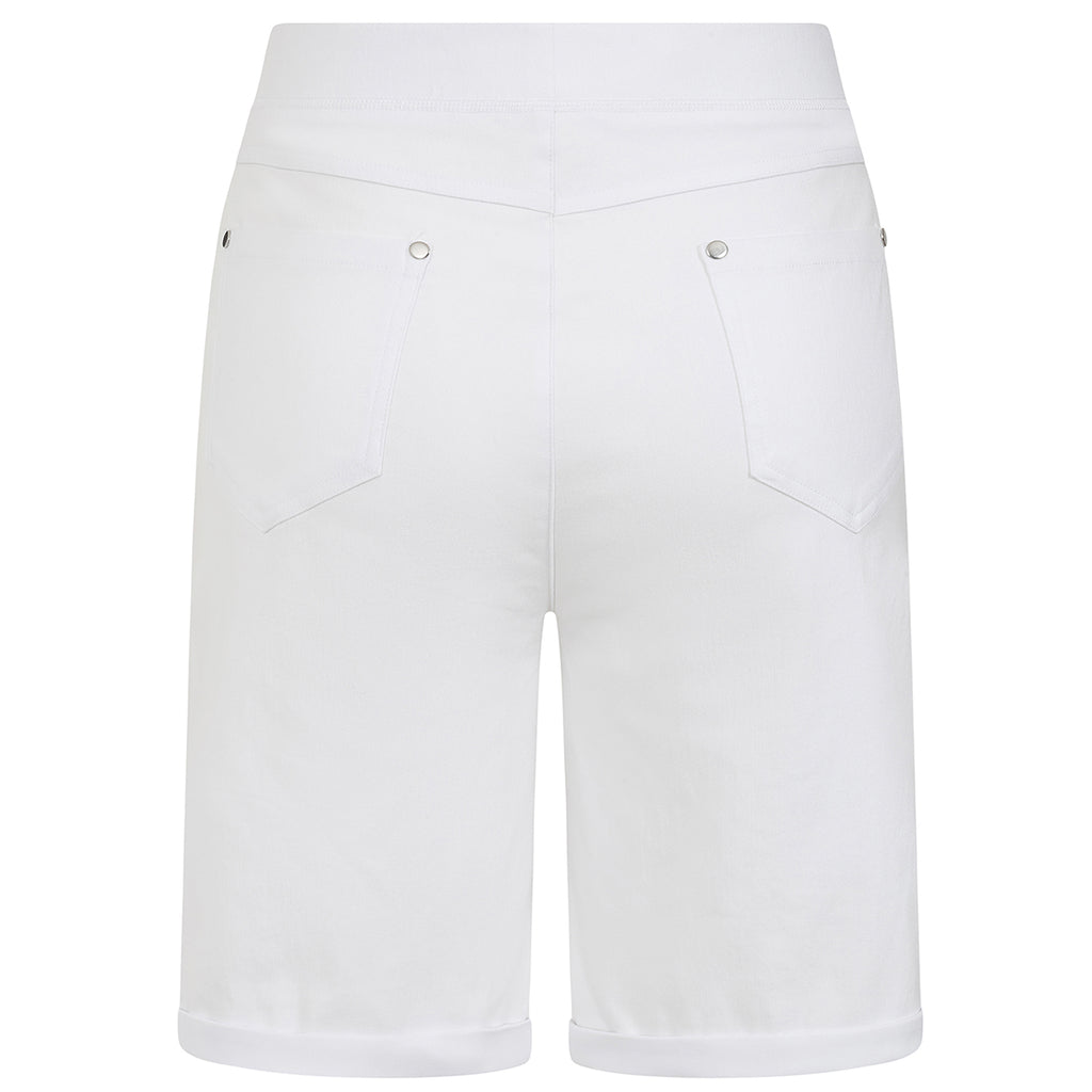 Emreco Bengaline Turn Up Short (Size 12) - White_8226319_1