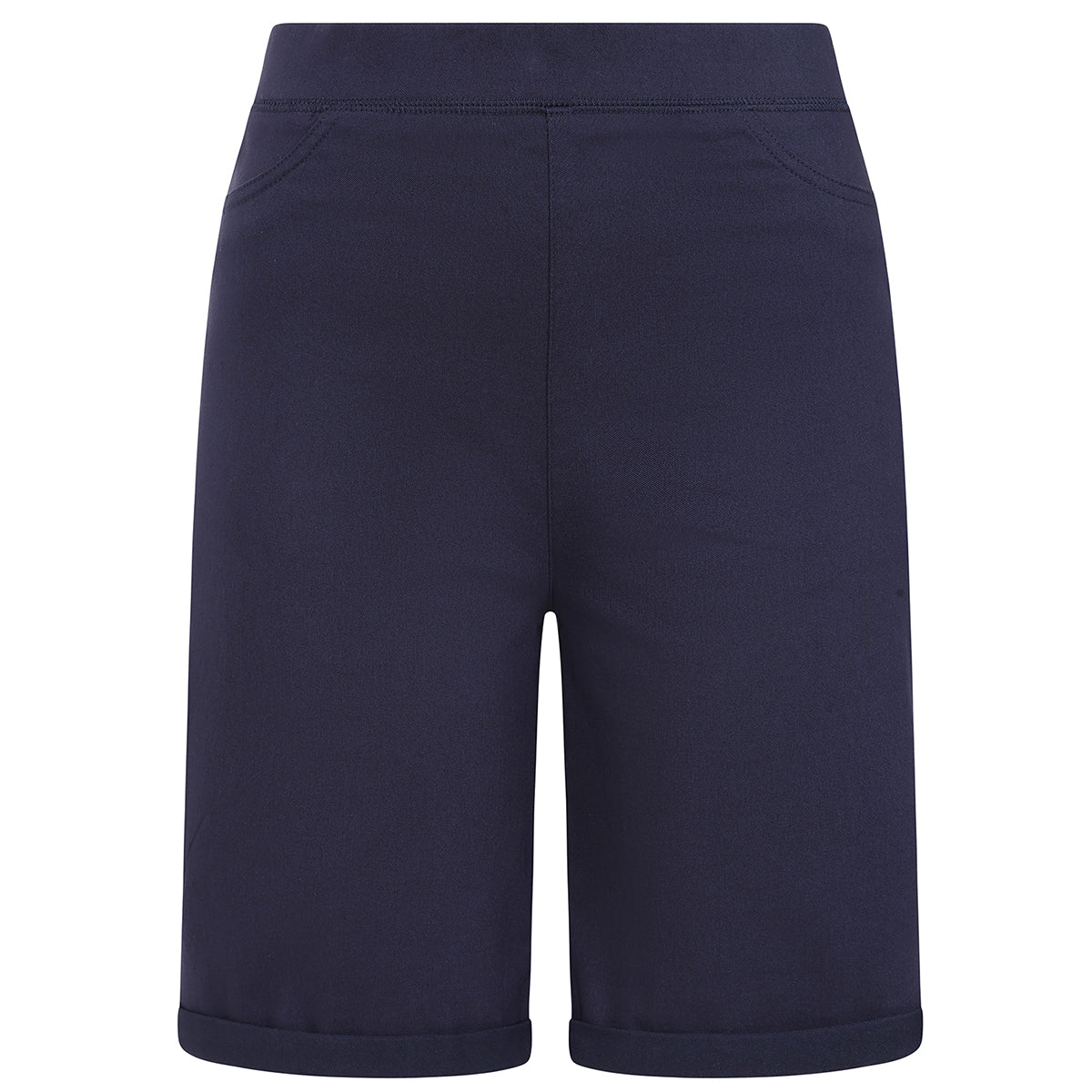 Emreco Bengaline Turn Up Short (Size 16) - Navy 8226328 0