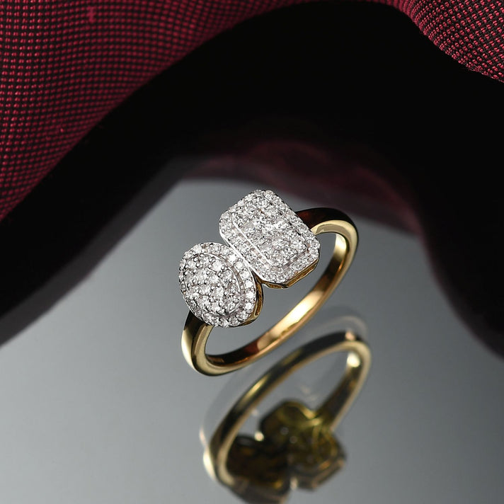 TOI ET MOI LUXURIANT Lab Grown Diamond (SI-GH) Ring in 18K Vermeil Yellow Gold Plated Sterling Silver 0.50ct 8227560 2