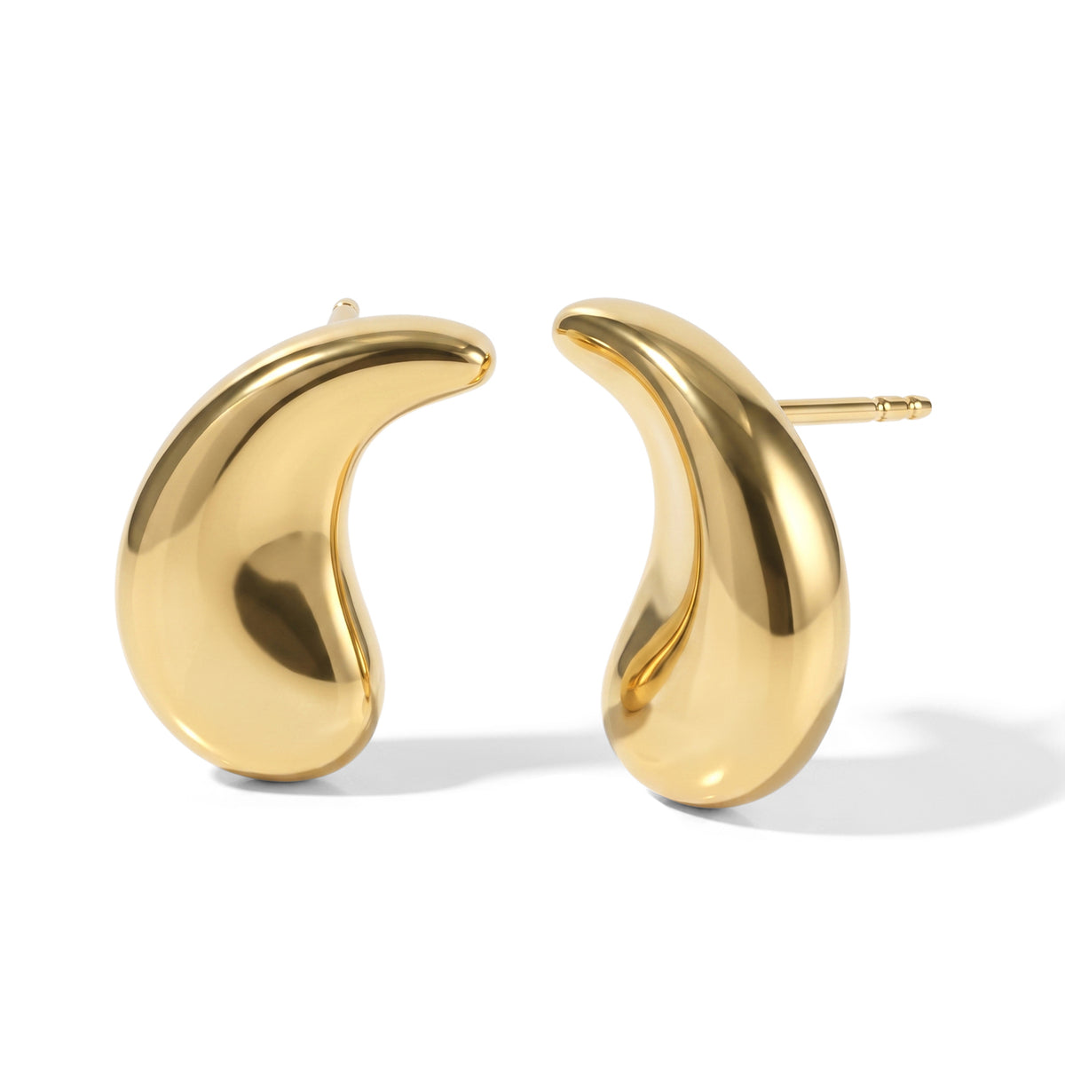 EverTrue Bronzella Collection - Earring with Push Back in Yellow Gold Tone 8229410 0