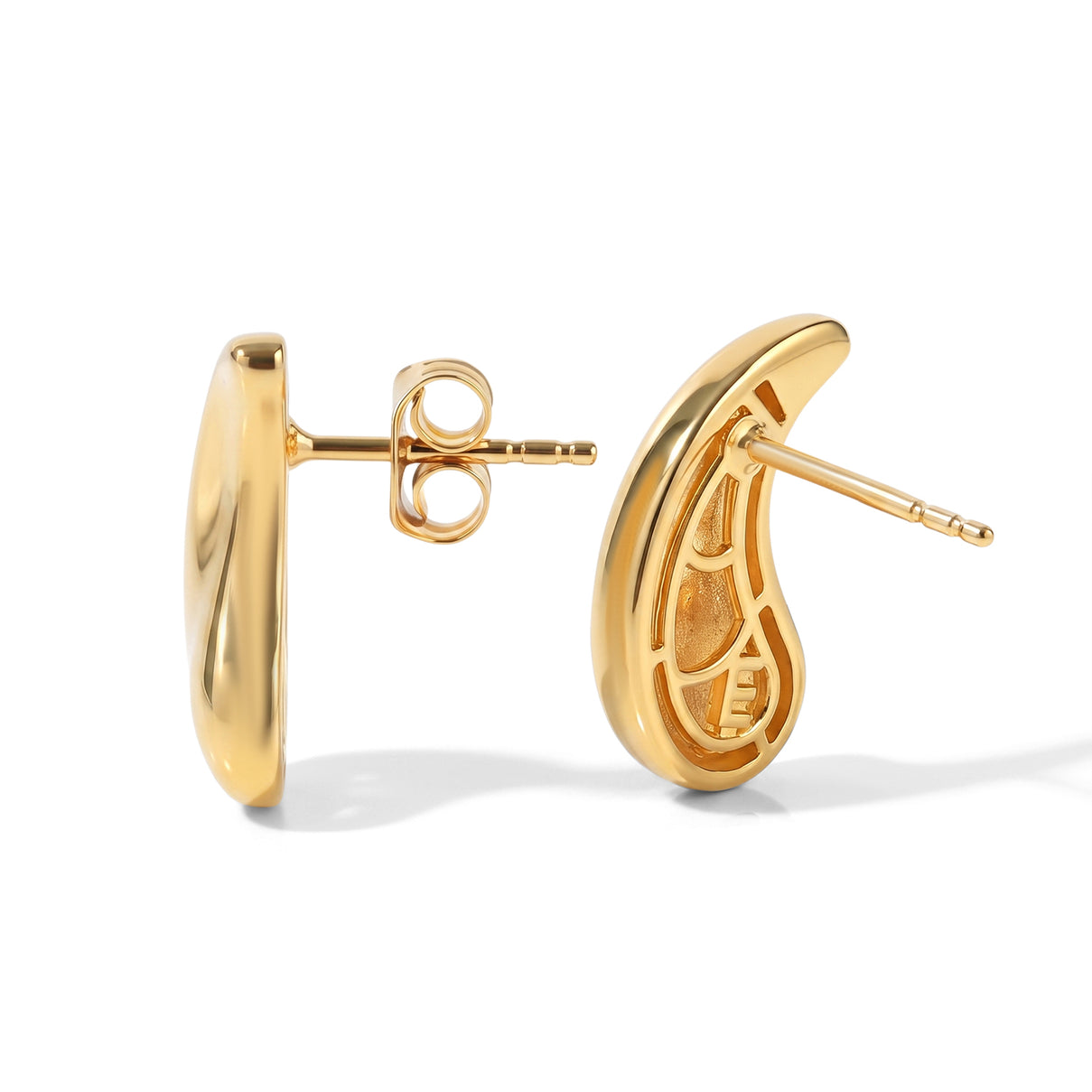 EverTrue Bronzella Collection - Earring with Push Back in Yellow Gold Tone 8229410 2