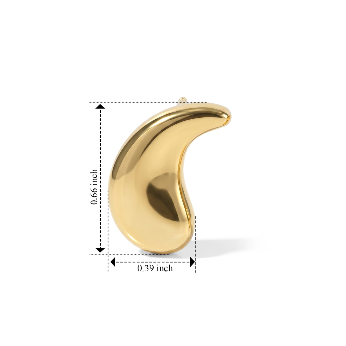 EverTrue Bronzella Collection - Earring with Push Back in Yellow Gold Tone 8229410 3