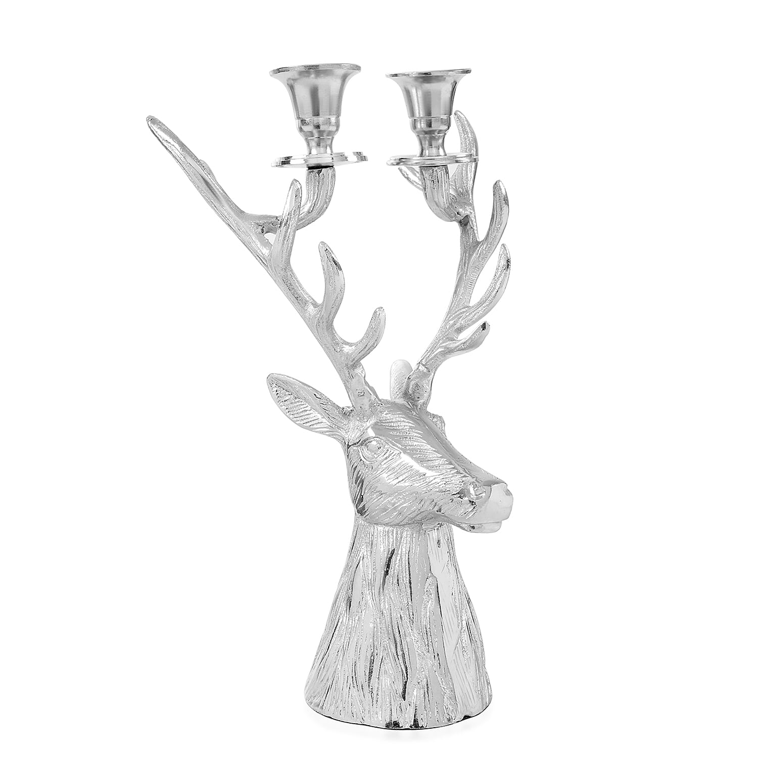 LIVMORE Reindeer T-Light Holder (50 x 25 x 20 cm) - Silver 8230494 0