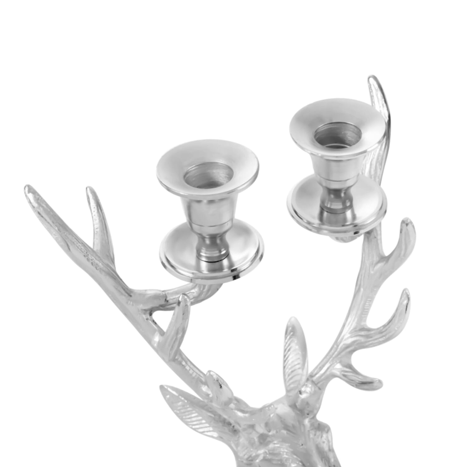 LIVMORE Reindeer T-Light Holder (50 x 25 x 20 cm) - Silver 8230494 6