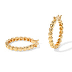 EverTrue in 18K YG Plating Full Hoop Earring Pure : Natural : Bronze : Standard_8230712