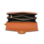JVC- Milano Style Shoulder Bag with Chain Strap (128 cm) - Tan & Beige_8231306_5