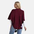 La Marey Super Soft Faux Fur Shawl (145 x 100cm) - Wine_8231937_1