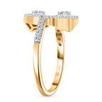 Luxuriant Lab Grown Diamond (SI/GH) Ring in 18K Vermeil Yellow Gold Sterling Silver 1.04 Ct._8233441_2