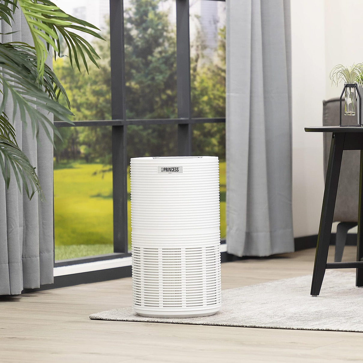 Princess Smart HEPA Air Purifier with App and Voice Control â€“ White, 3-Speed, H13 Filter 8234325 8