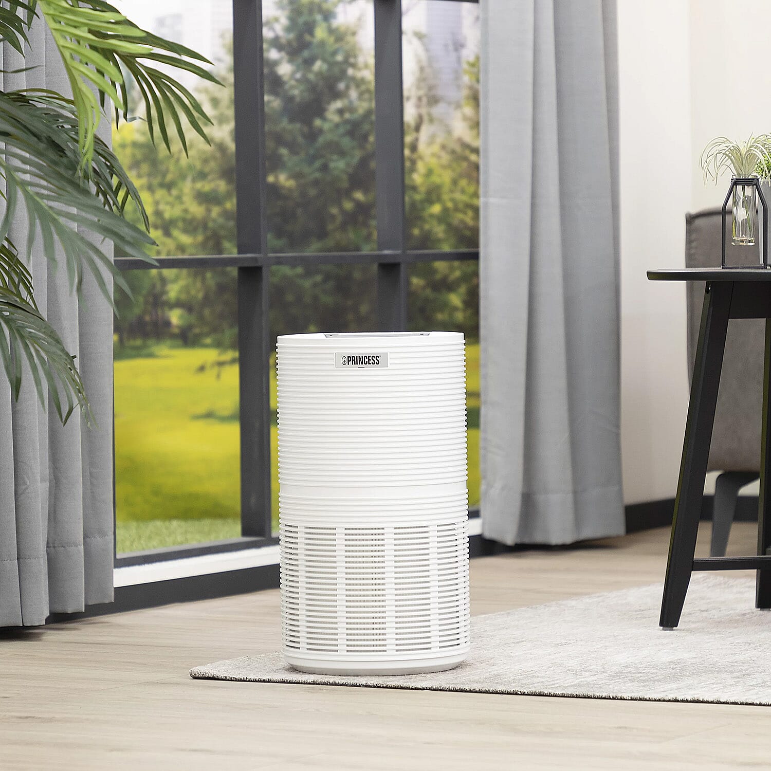 Princess Smart HEPA Air Purifier with App and Voice Control â€“ White, 3-Speed, H13 Filter 8234325 8