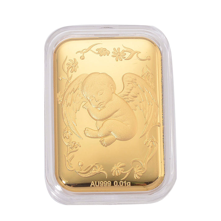 24K Yellow Gold Angel Embossed Collectable 8235363 1