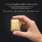 24K Yellow Gold Angel Embossed Collectable